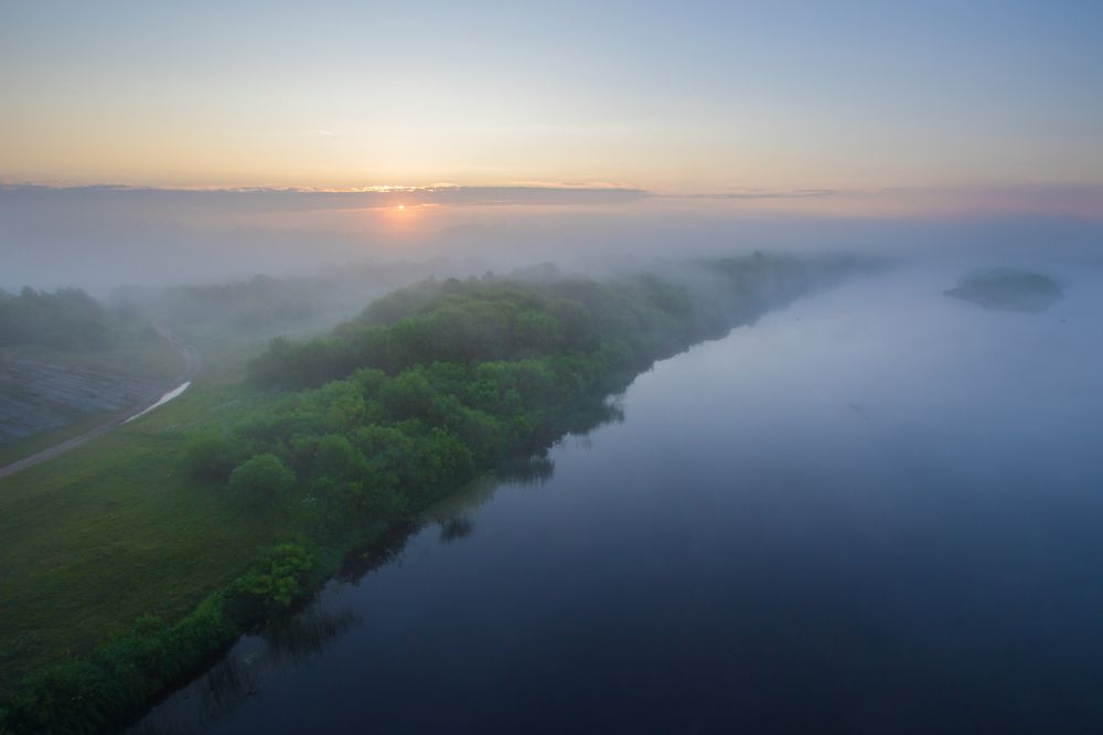 На рассвете