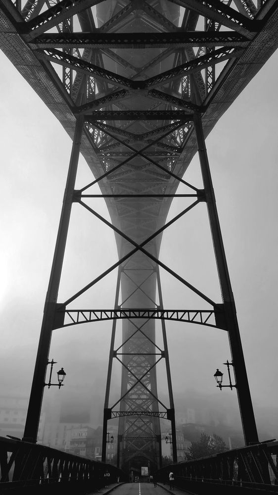 Foggy morning in Porto