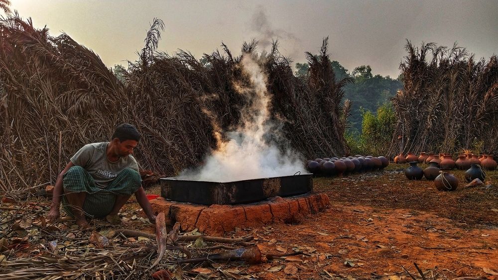 The Jaggery maker
