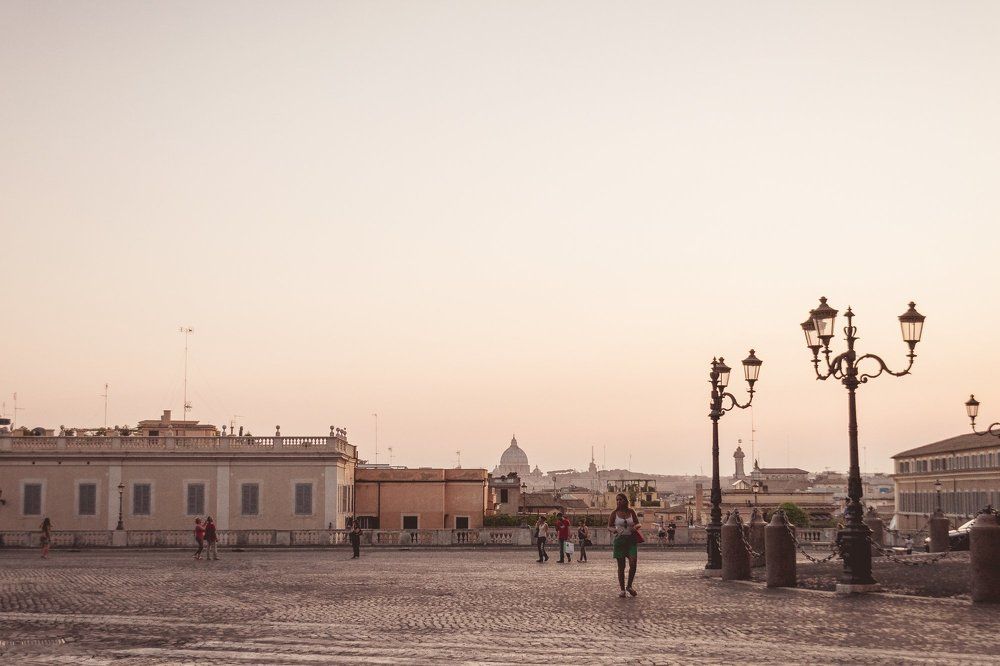 Sunset of Rome