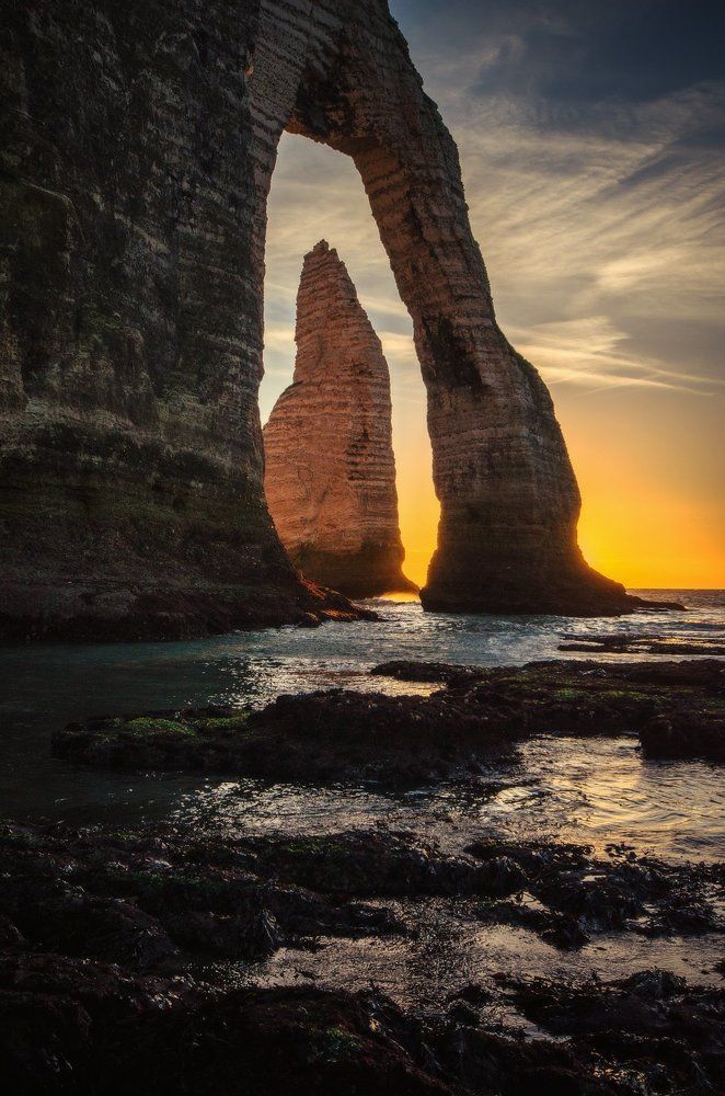 Закат в Нормандии