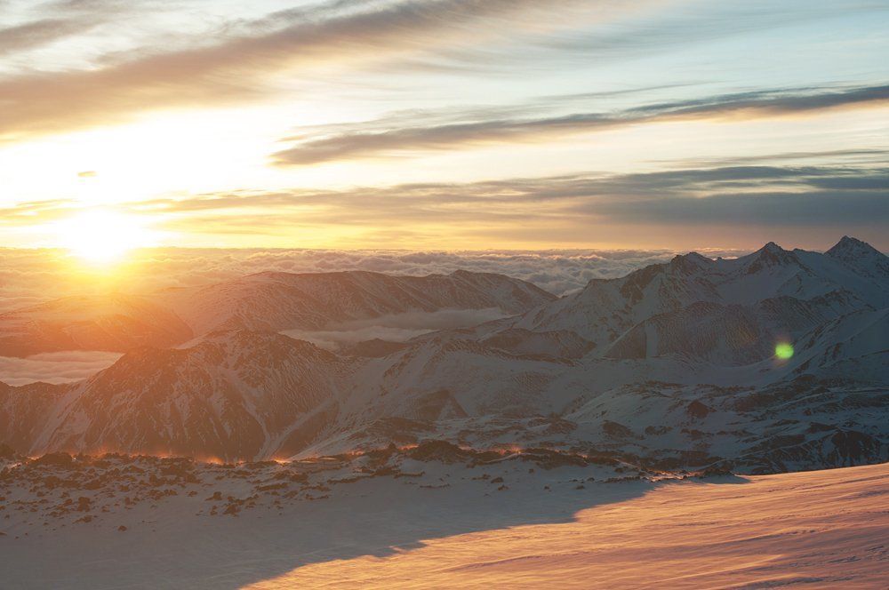 Восход на Эльбрусе