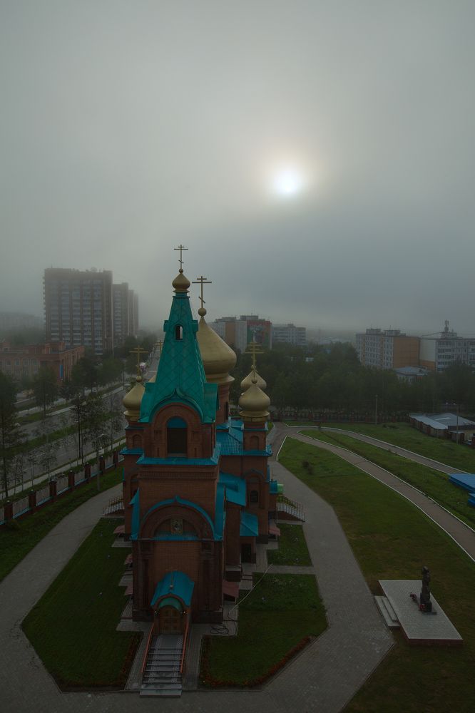 Утро в Тынде