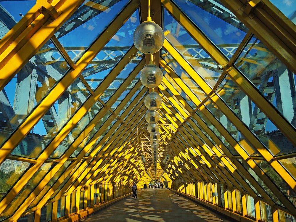 Москва. Андреевский мост.