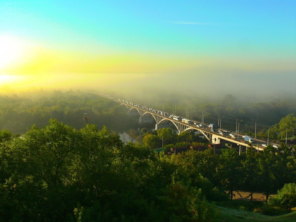 Утренний туман.