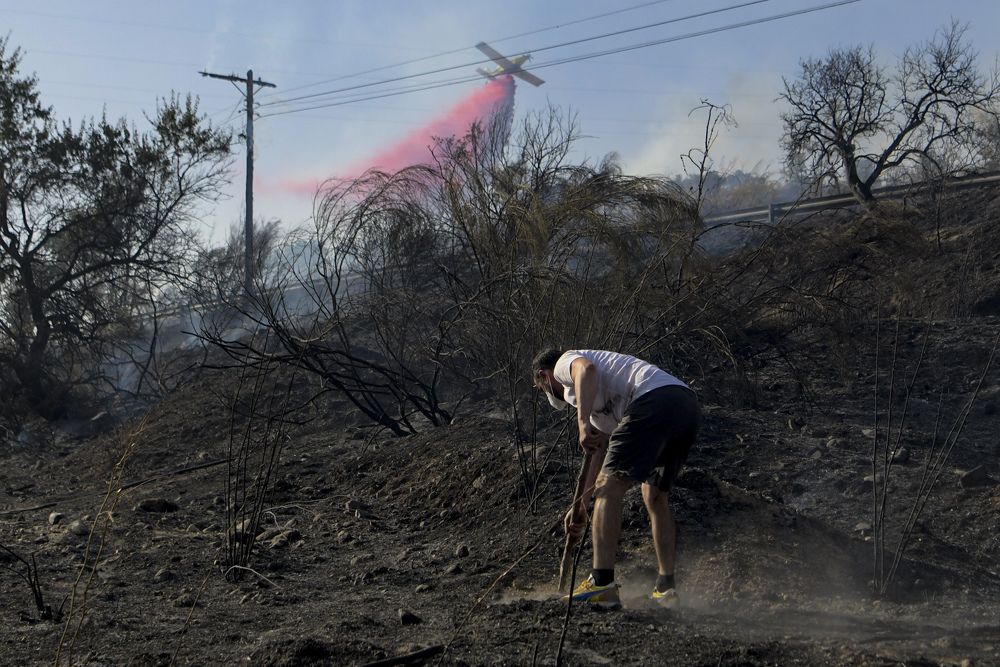 Incendio en la Sierra