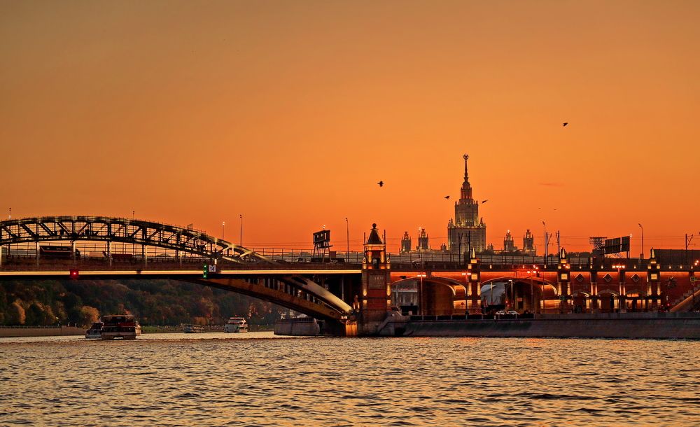 Новоандреевский мост, Москва.