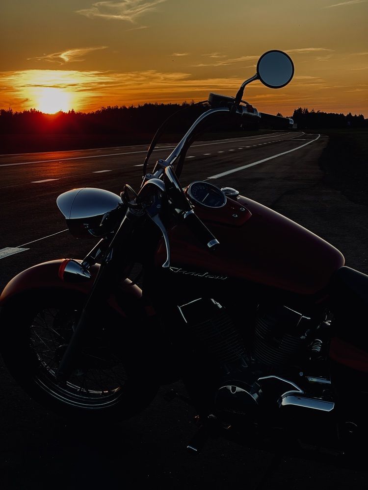 Закат в дороге!