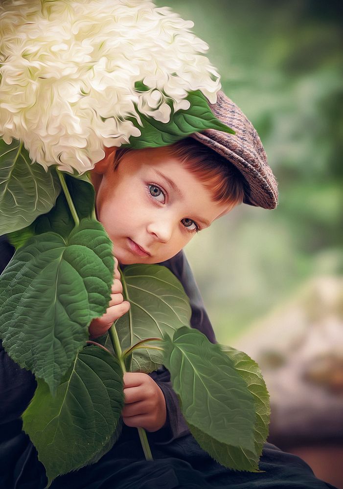 Мирошка и цветочек