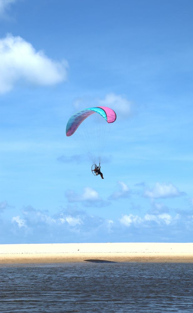 Paramotor (Paraglider with engine)