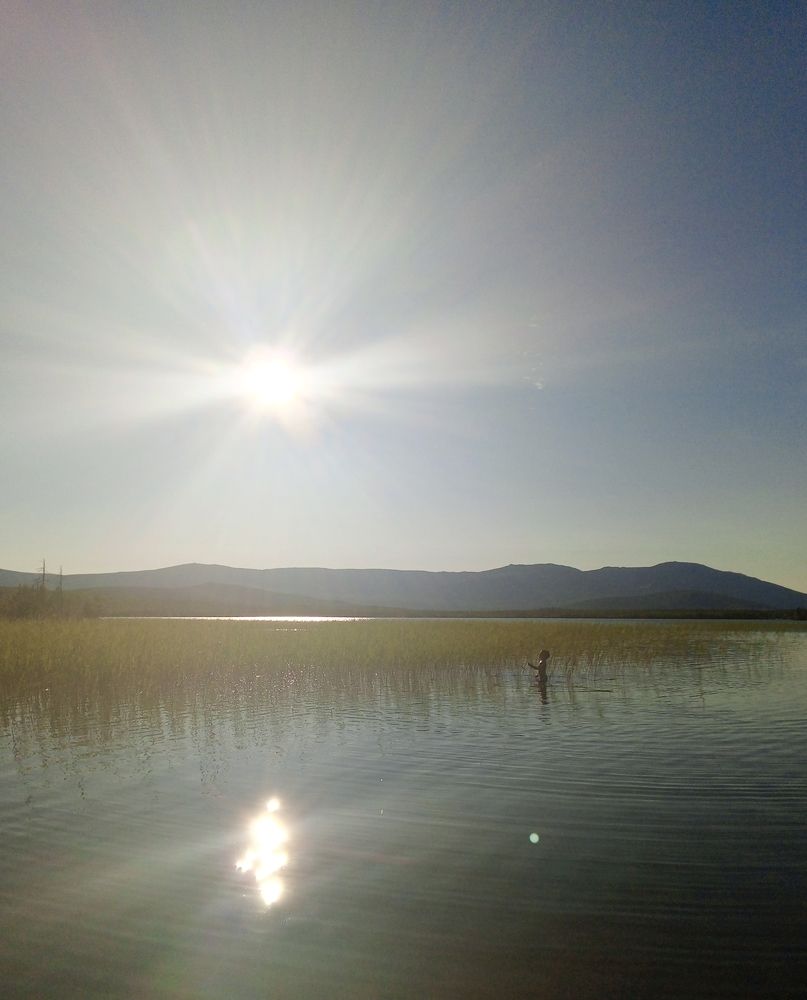 Величие природы и маленький человек