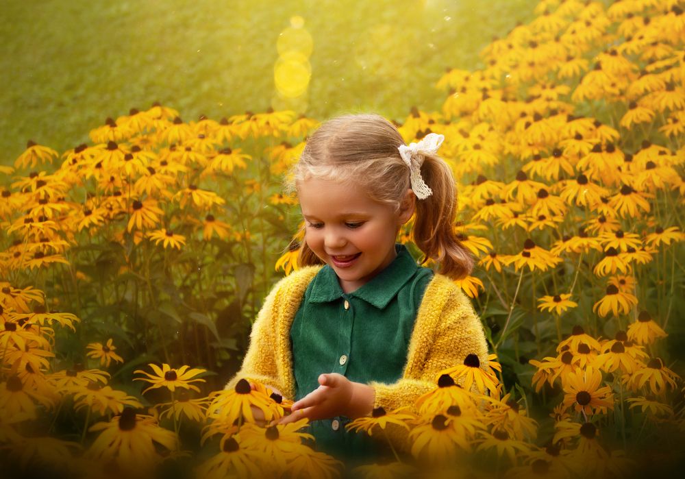 Маленькая Мила.