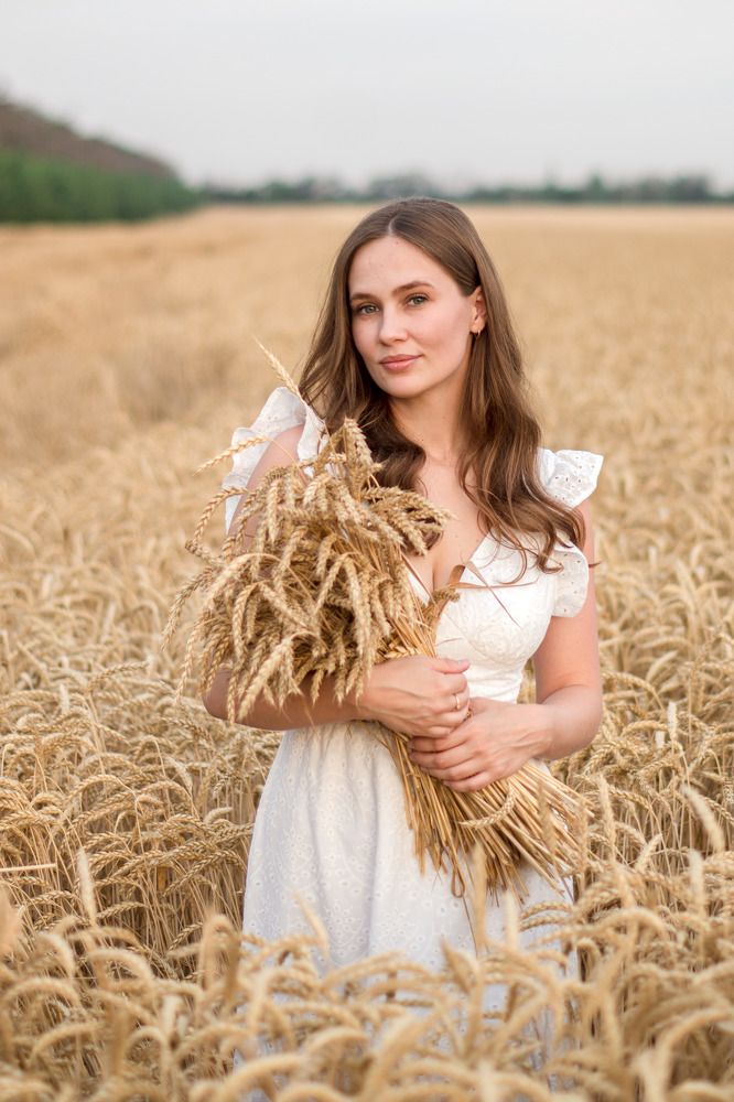 В пшеничном поле