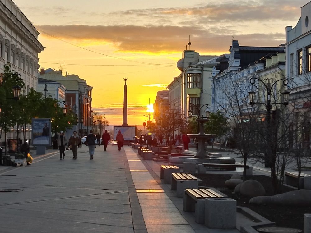 Майский закат