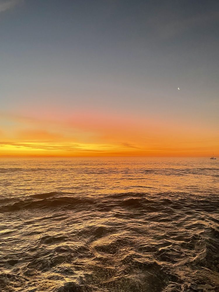 The end of another day