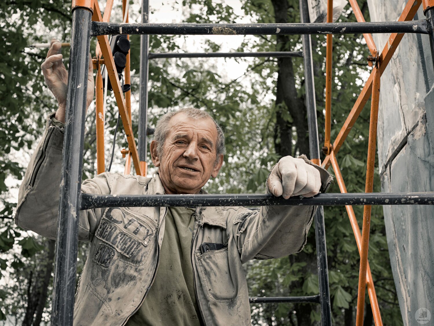 Фотопортрет рабочего