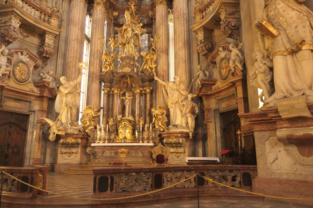 Altare S. Nicola Mala Strana Praga.