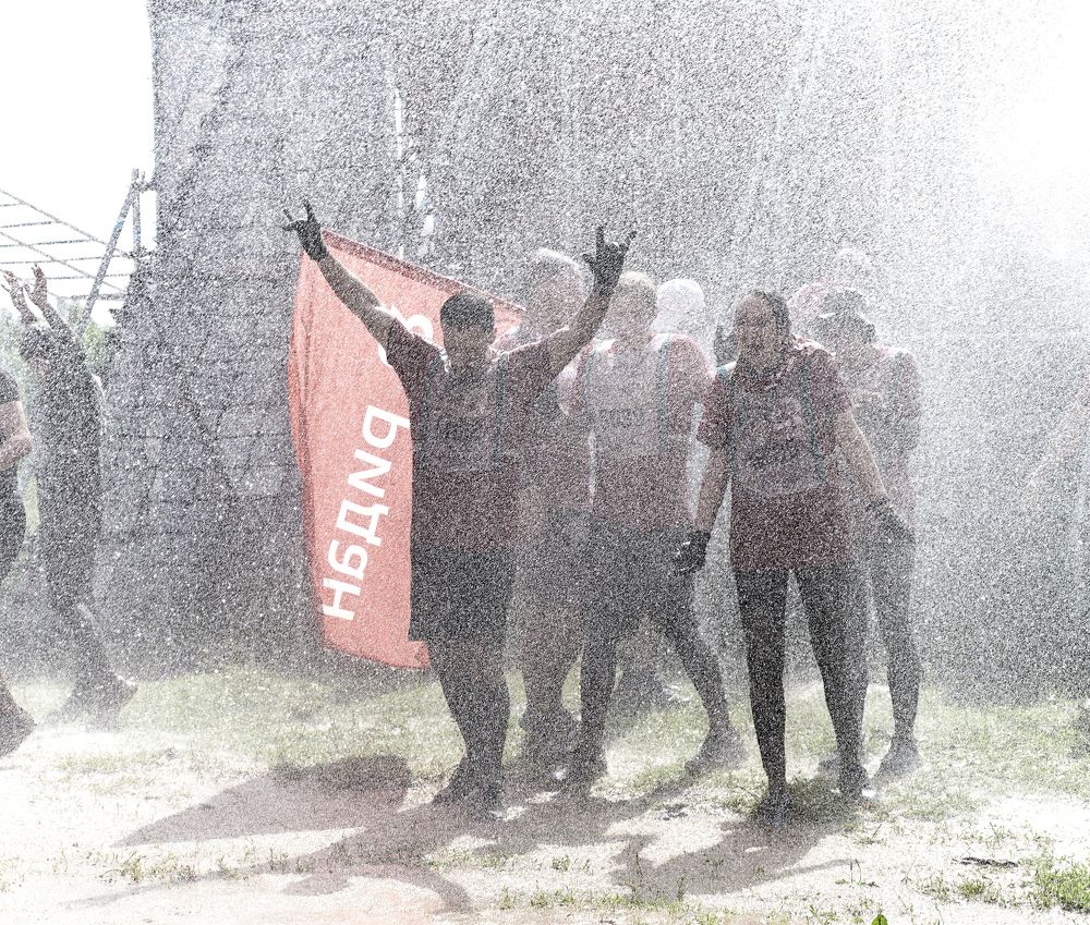 Финиш команды.