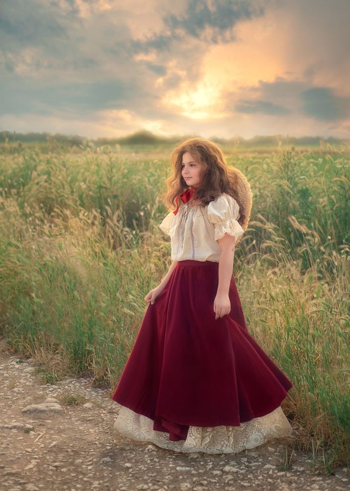 Once there were green fields kissed by the sun...