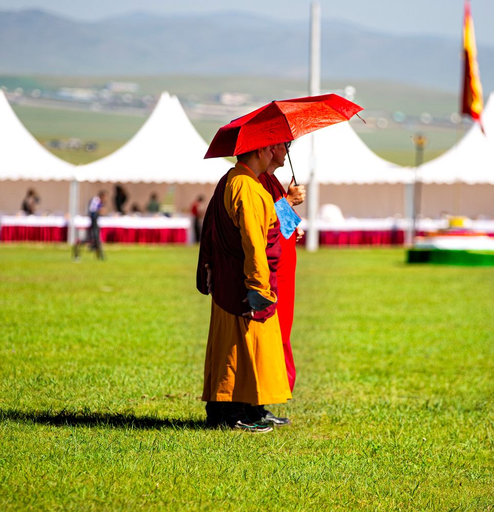 Mongolian Monks