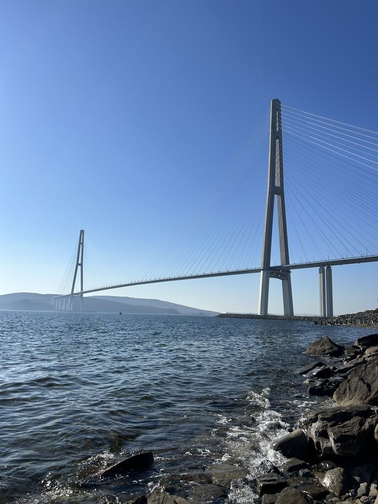 Русский мост. Владивосток.