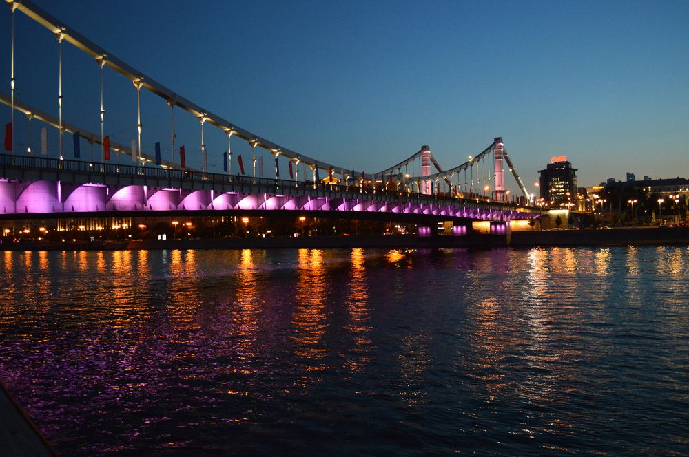 Крымский мост. Москва