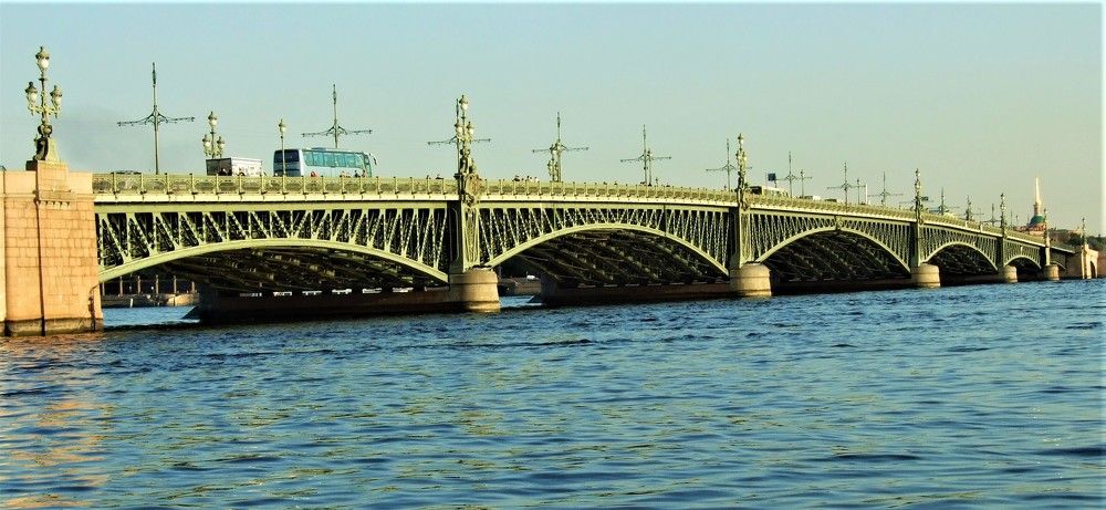 Троицкий мост. Сентябрь.