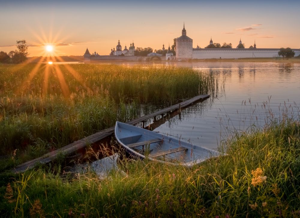 Летний вечер в Кириллове