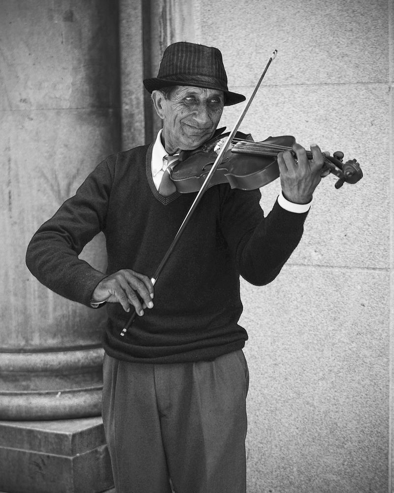 The violinist