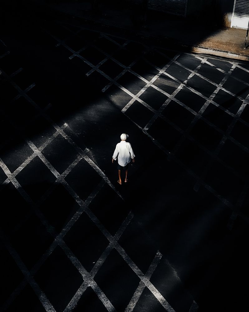 Lost in the shadows.