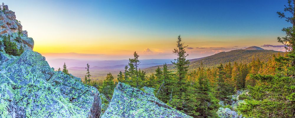 Зефирный закат