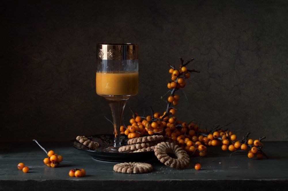 С облепиховым соком