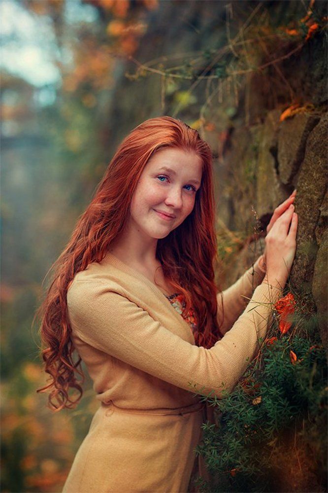 Девушка-осень