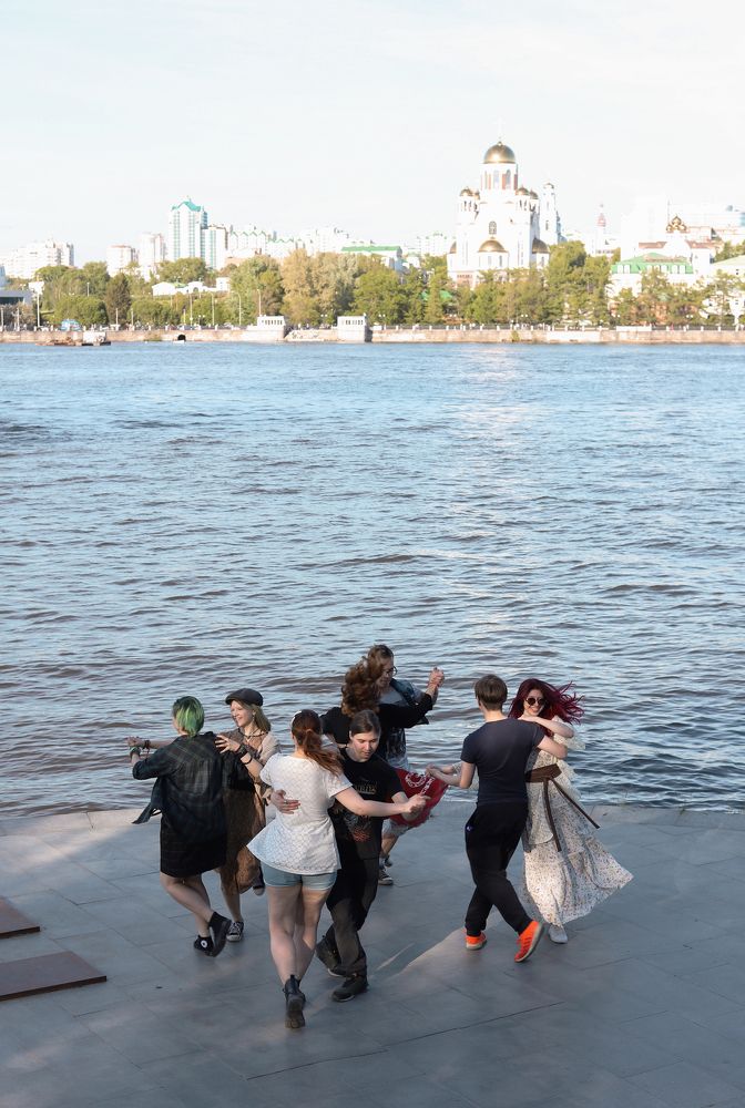 Irish dancers