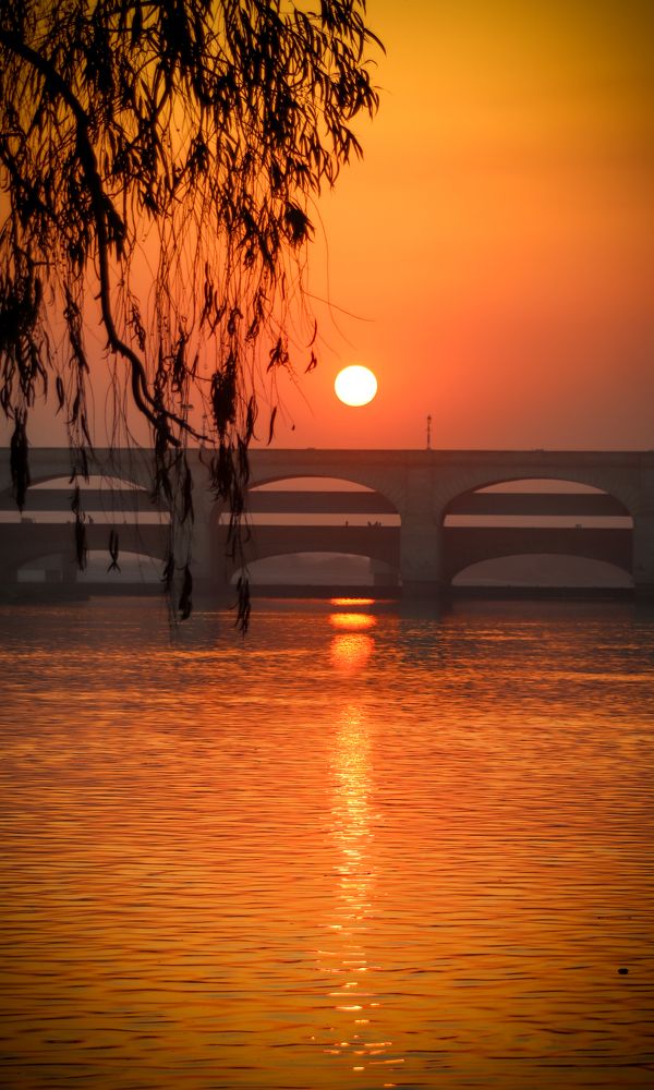 Bridge on Indus river