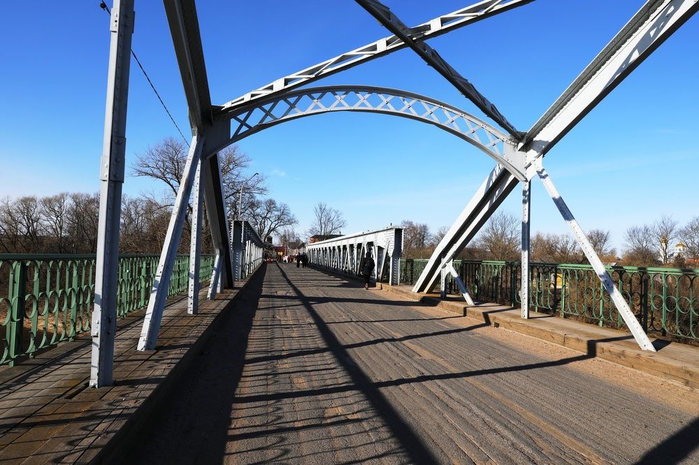 100-летний мост в г. Дисна, Беларусь