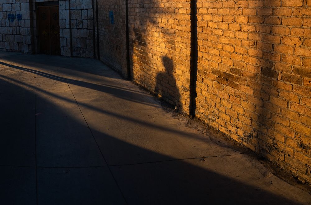 Walking in the sunlight