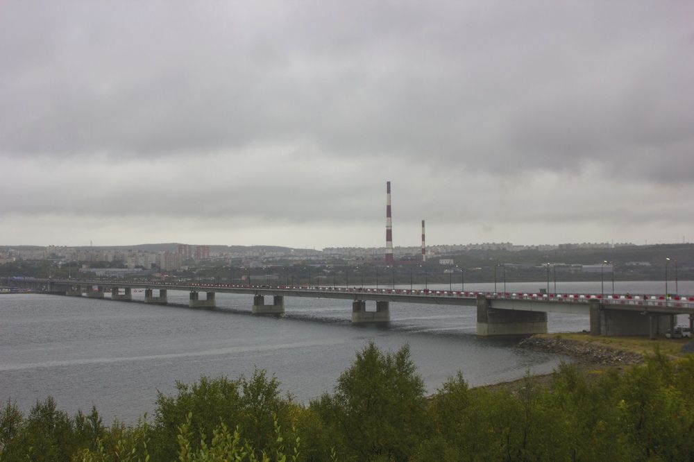 Кольский мост в Мурманске