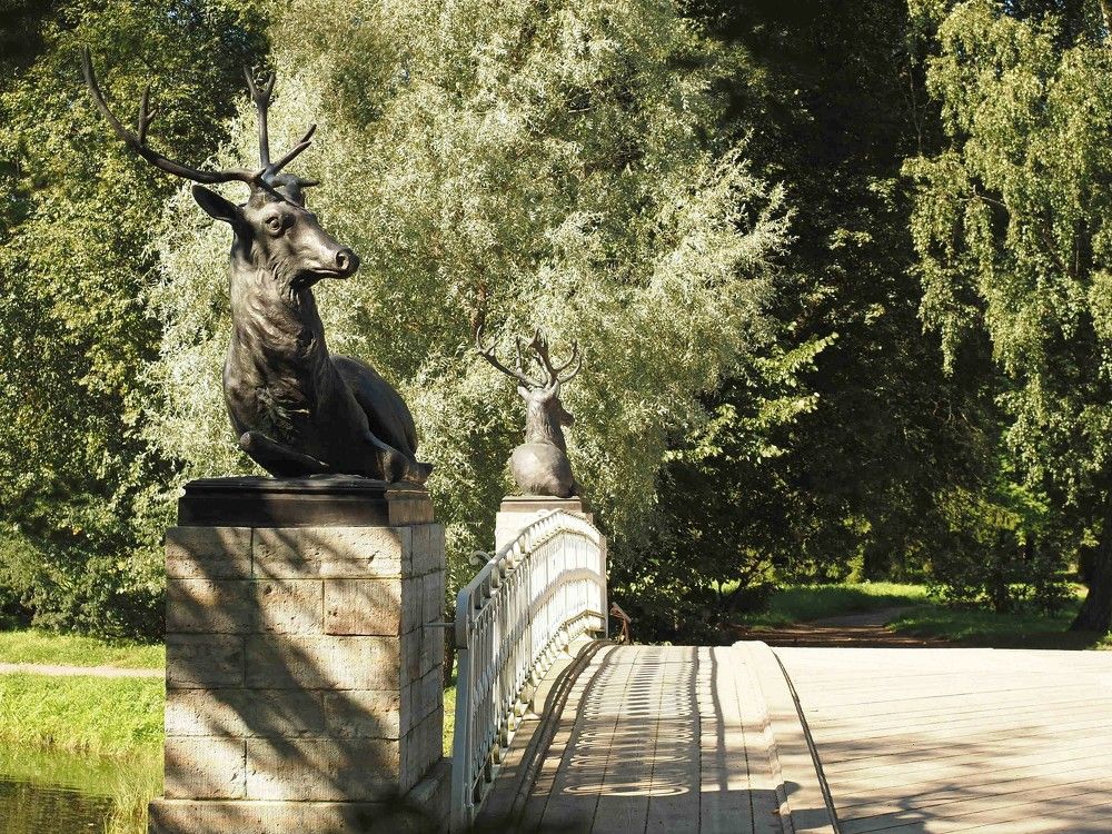 Павловск. Олений мостик