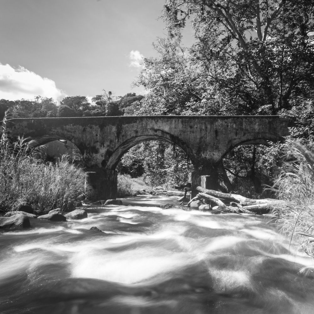 Puente la vía, en Xico, Veracruz, México