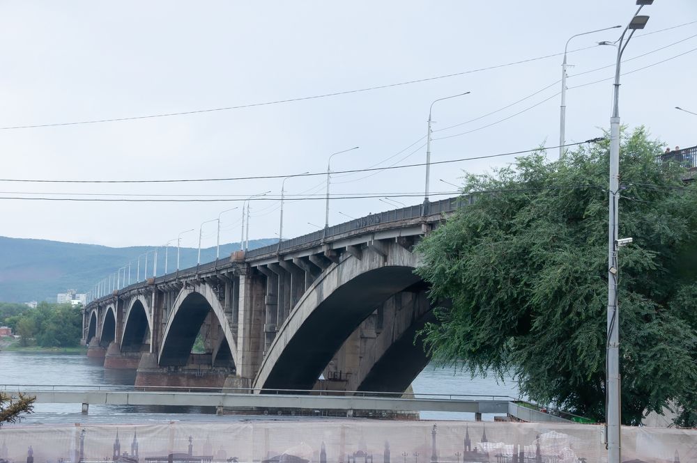 Коммунальный мост Красноярска