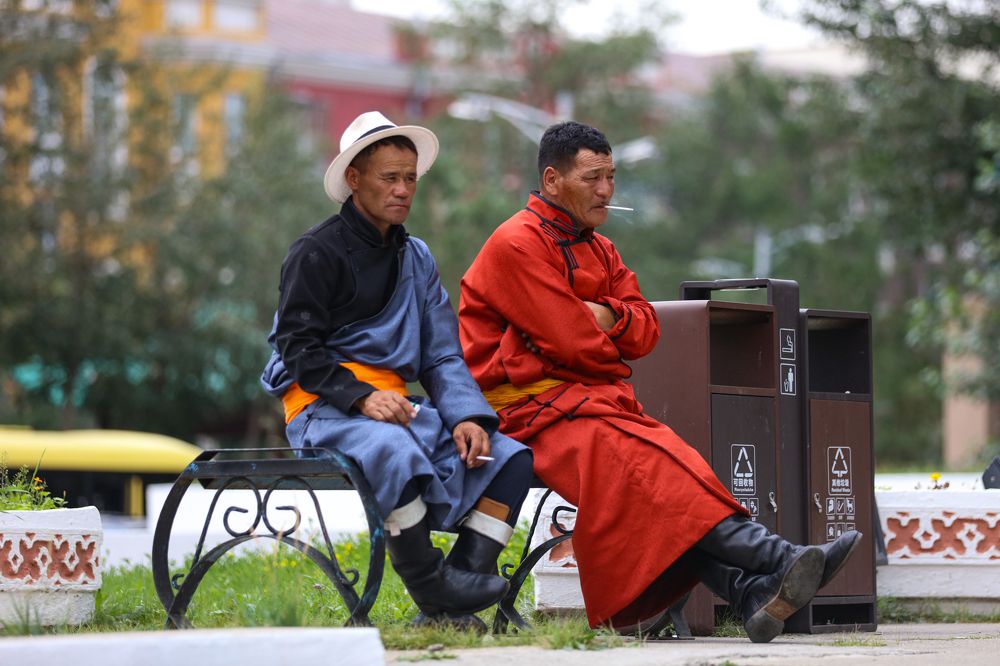 The brothers recently came from the countryside