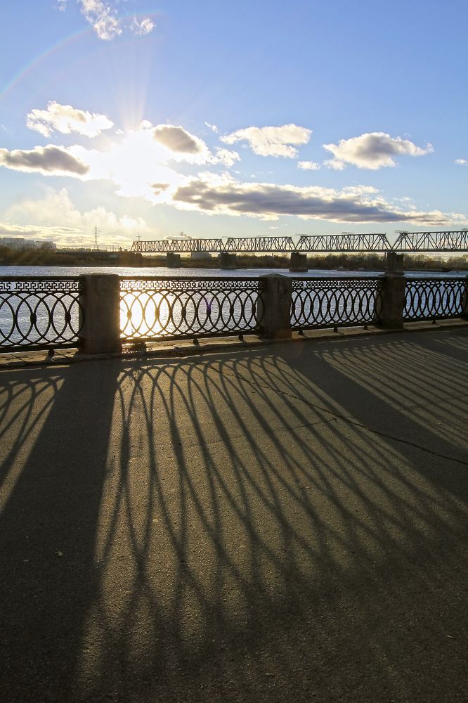 Вечер на набережной...