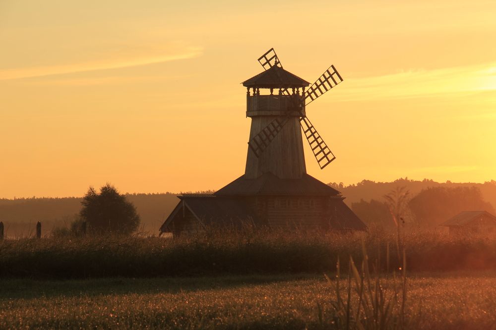 Оранжевое утро