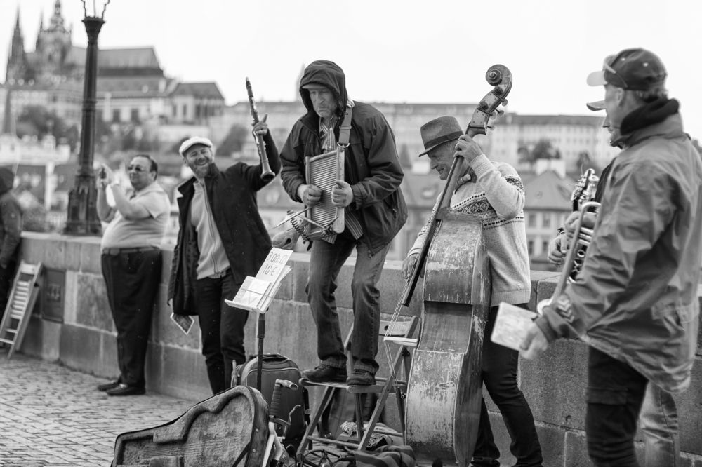 Street musicians