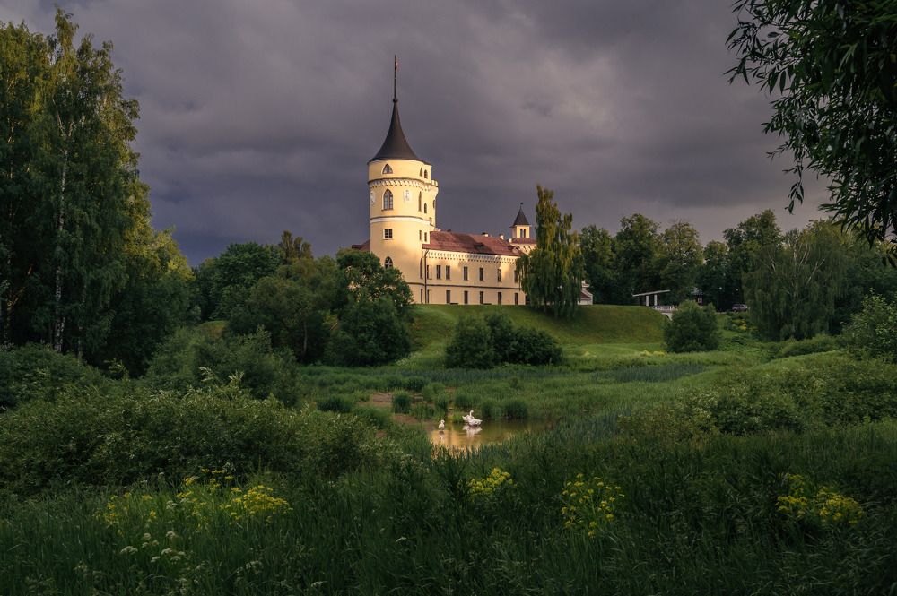 В Мариентальском парке.