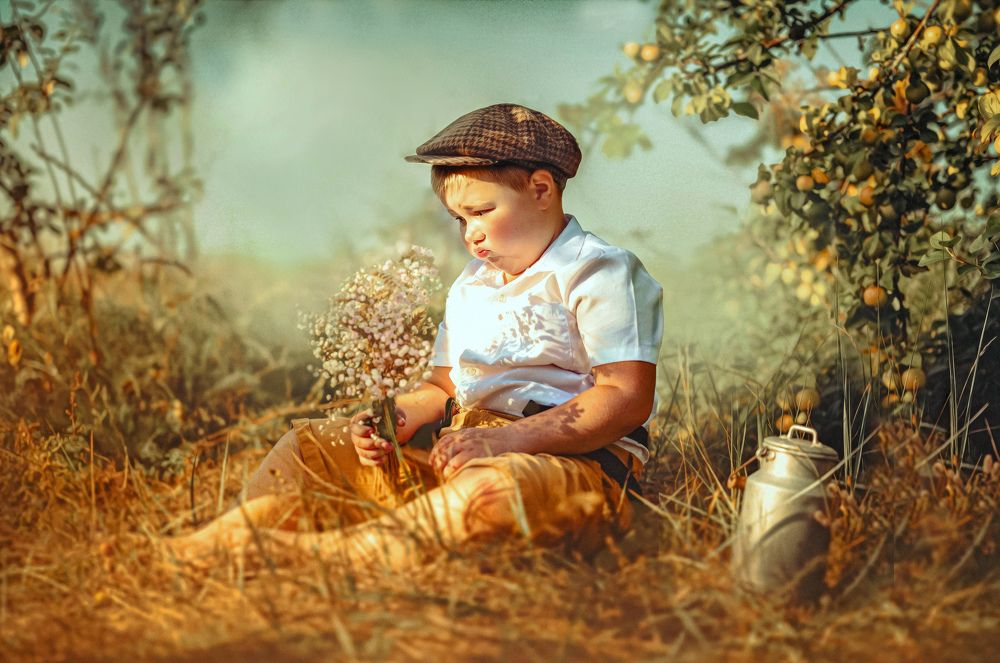 Илюша и букетик