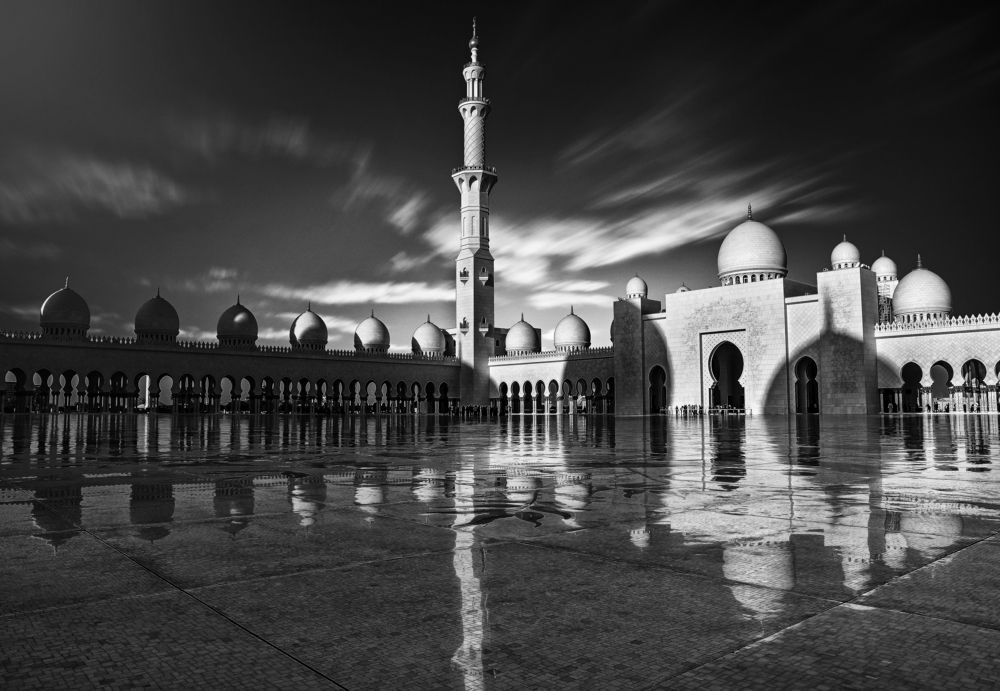 Mosque Shadows & Reflections