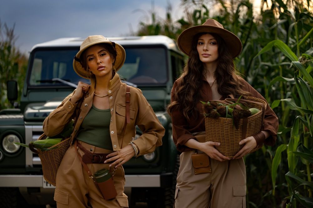 Вечер в кукурузном поле