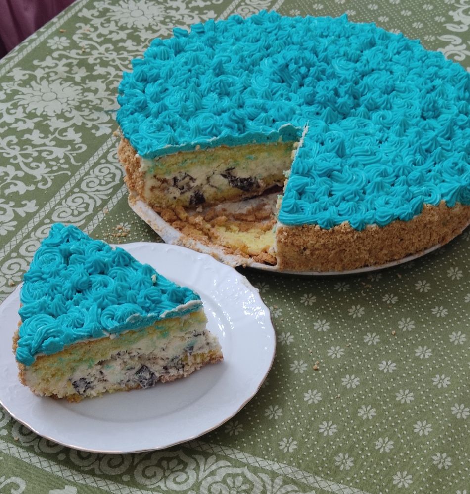 Торт Голубое небо.